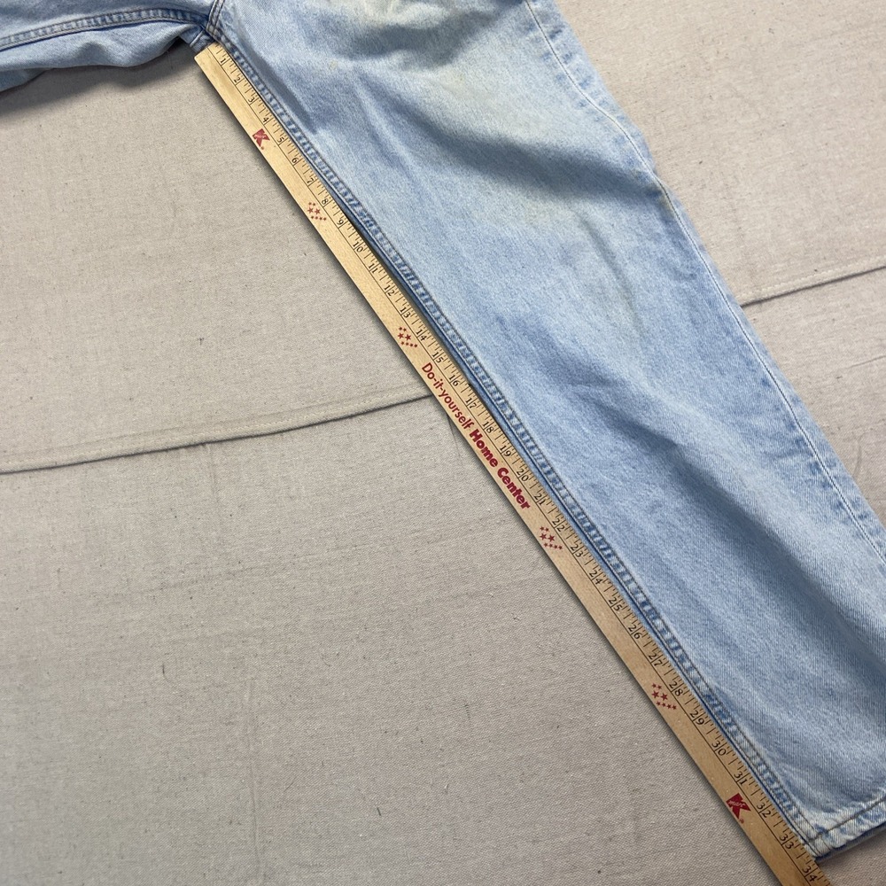 Vintage Levis 505 Jeans Mens 36 x 34 Denim Regular Fit Straight Leg Y2k - Picture 6 of 12
